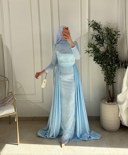 فستان ازرق
