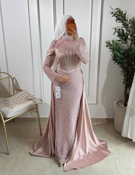 فستان زهري